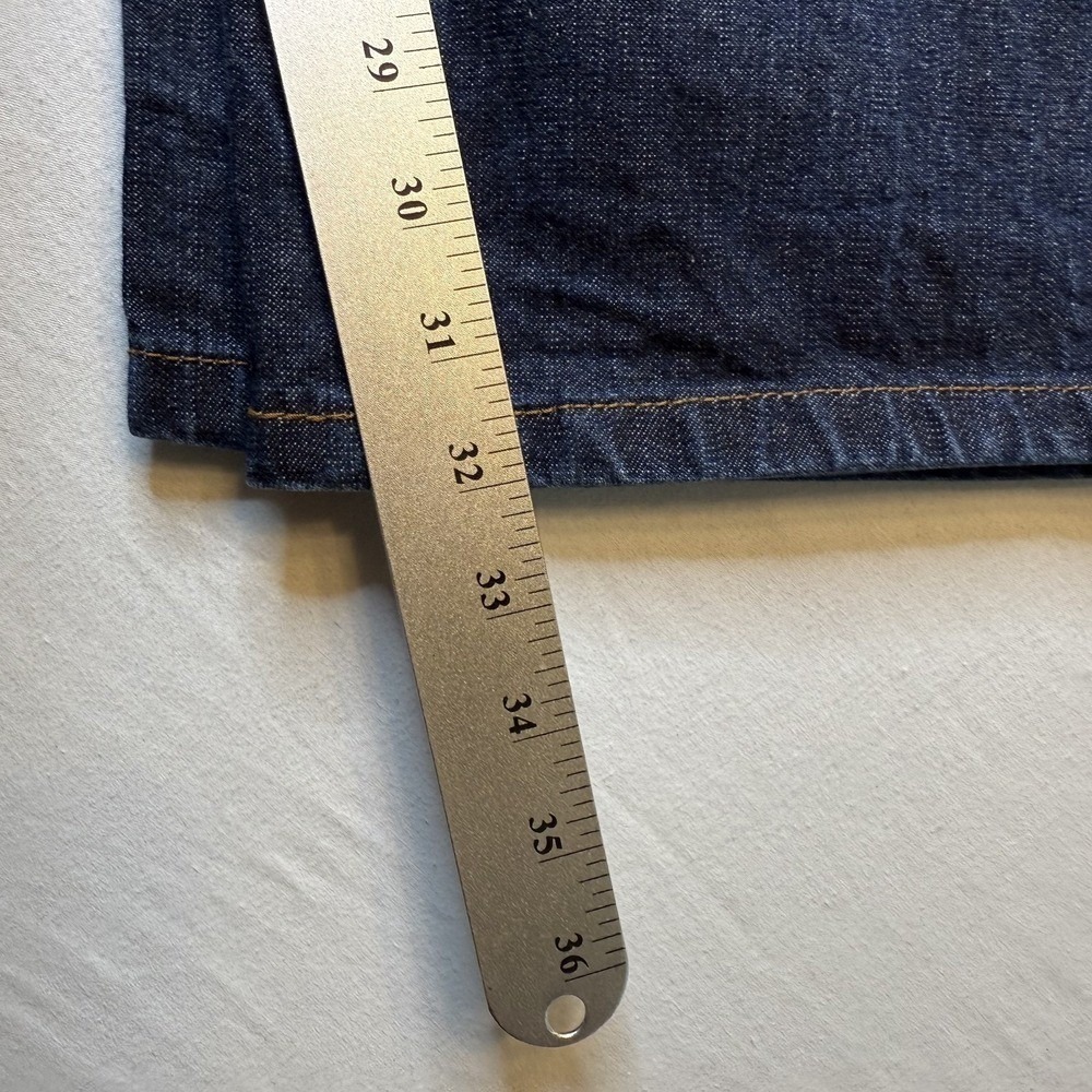 ROCAWEAR Jeans Mens 42 Blue Denim Baggy Fit RCWR Embroidered Y2K Streetwear - Picture 6 of 8